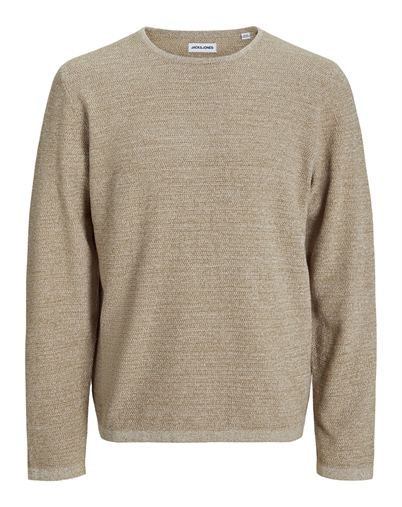 Jack&Jones - JJEGeorge Crew Strik - Coriander